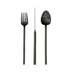 Набор STICK MAT BLACK 110столовые приборы Herdmar Черный