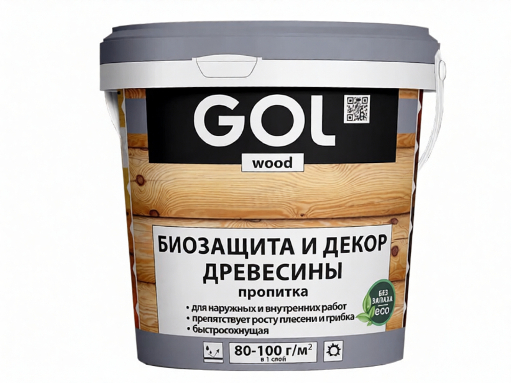 Wd.232-0,2-0,9 (GOLwood) Пропитка для дерева 0,9кг AQUA СОСНА