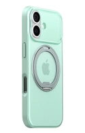 Чехол накладка iPhone 17 6.3" Gurdini Shockproof Roller 360 Green
