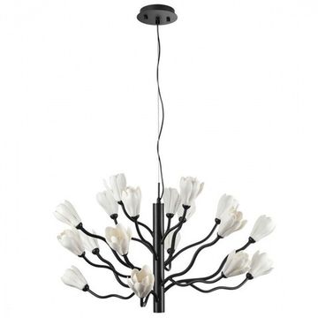 Подвесная люстра 18*G4 5090/18 черный матовый/белый/ Modern Gardi Odeon Light