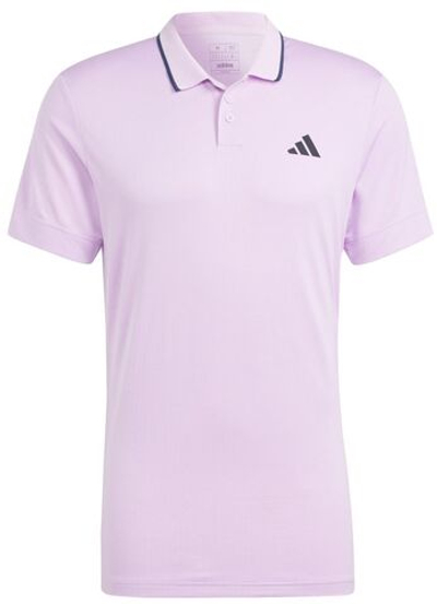Мужское теннисное поло Adidas Tennis Freelift Polo - bliss lilac/orchid fusion