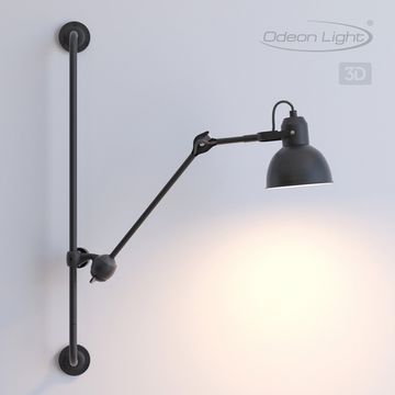 Спот 4125/1WA черный Arta Odeon Light