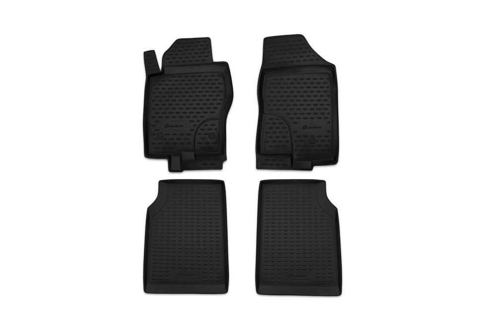 Коврики в салон NISSAN Navara, 2010-2015, 4 шт. (полиуретан)