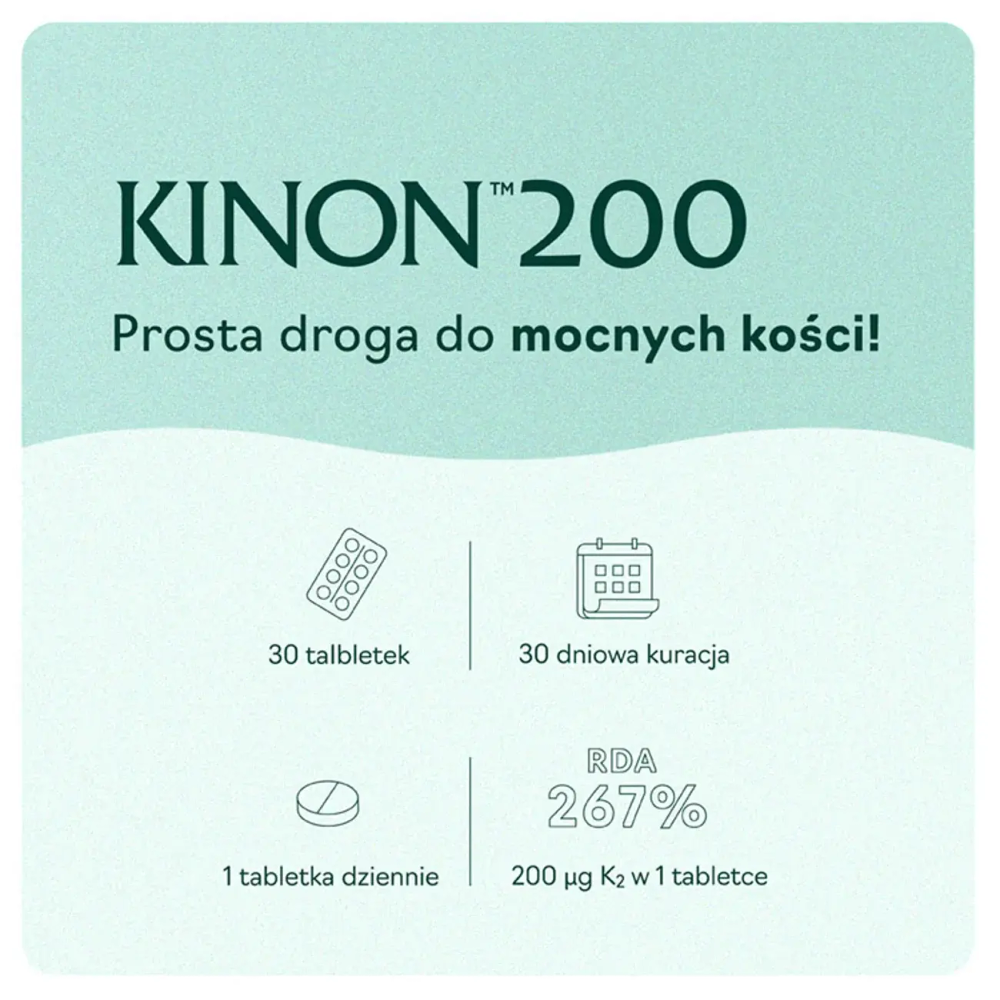 Кинон 200 - 30 таблеток