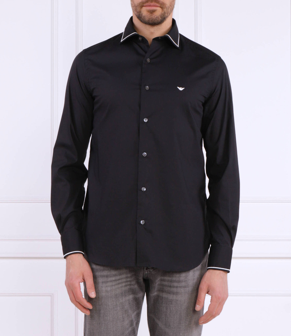 Рубашка Emporio Armani - черный(3R1CN6 1K01Z)