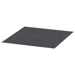 IKEA UPPDATERA  (ИКЕА УППДАТЕРА)  -  Коврик для ящиков, серый, 50x48 см