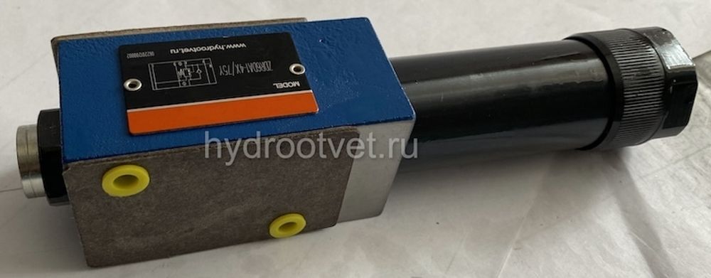 ZDR6DP1-4X/210YM - Редукционный клапан Ду 6 трехлинейный модульного монтажа  с давлением регулировки до 210 бар, регулирует в канале P, обратный клапан - М = нет