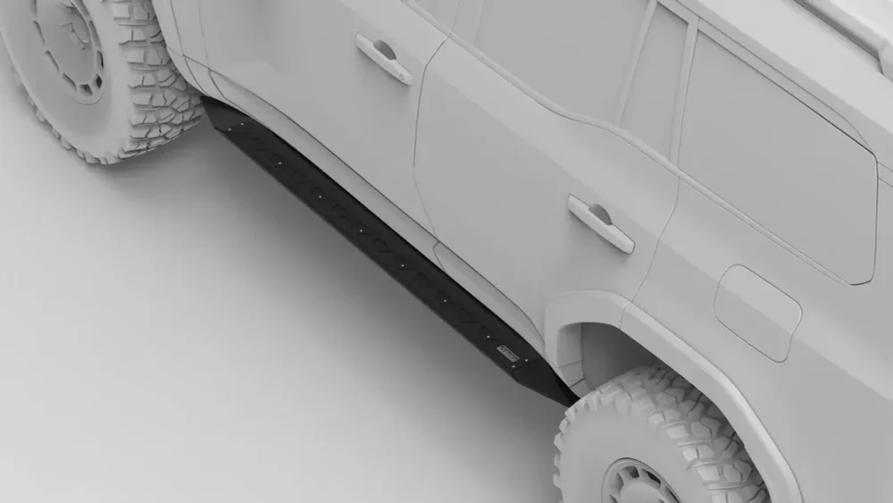 Фиксированные боковые пороги для Lexus GX 550 GX550 2024 Лексус