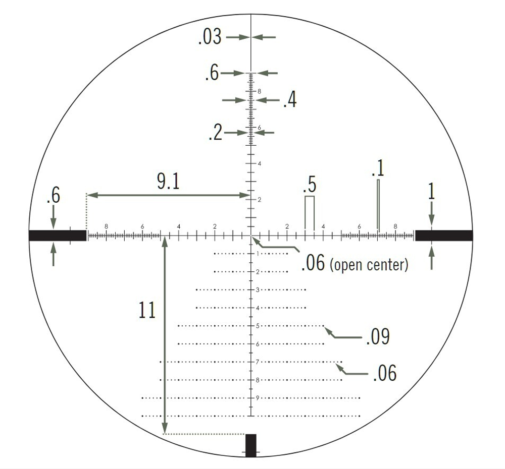 Прицел оптический Vortex Diamondback Tactical 6-24X50 FFP