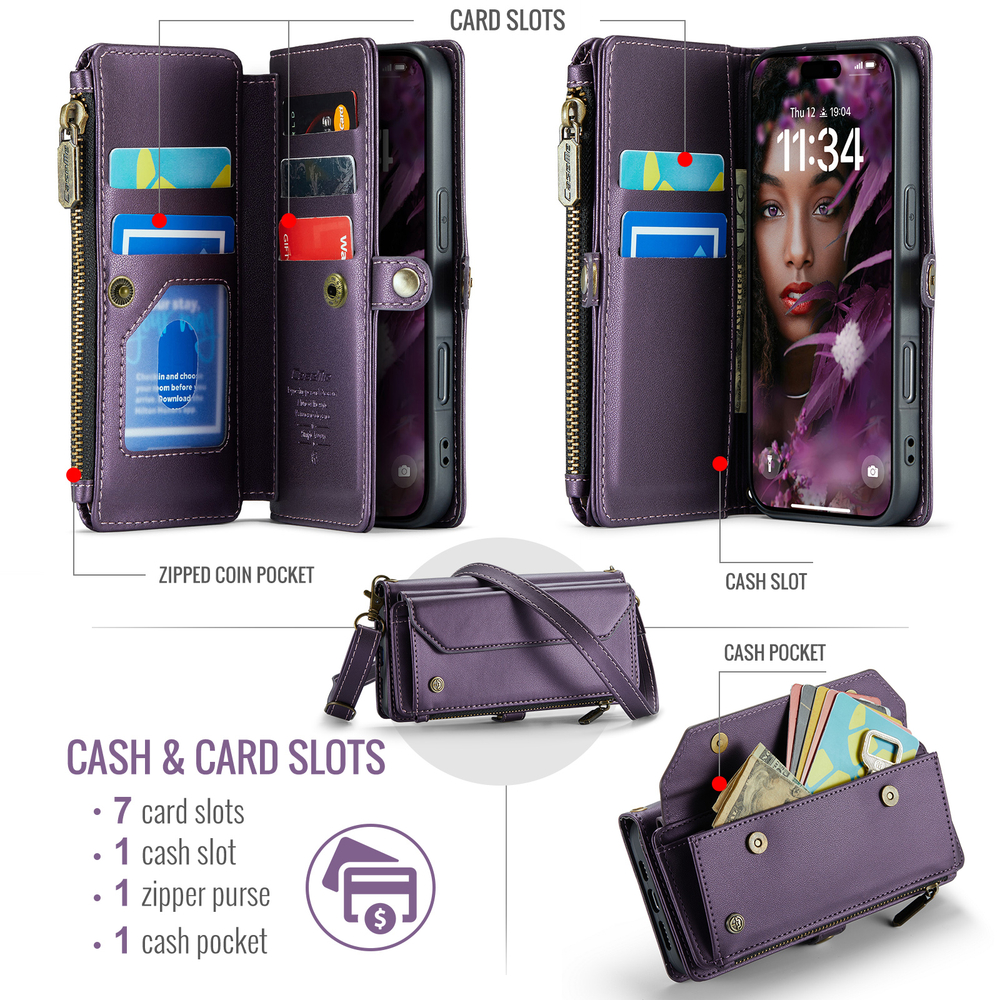 Чехол-кошелек CaseMe Wallet Bag iPhone 17