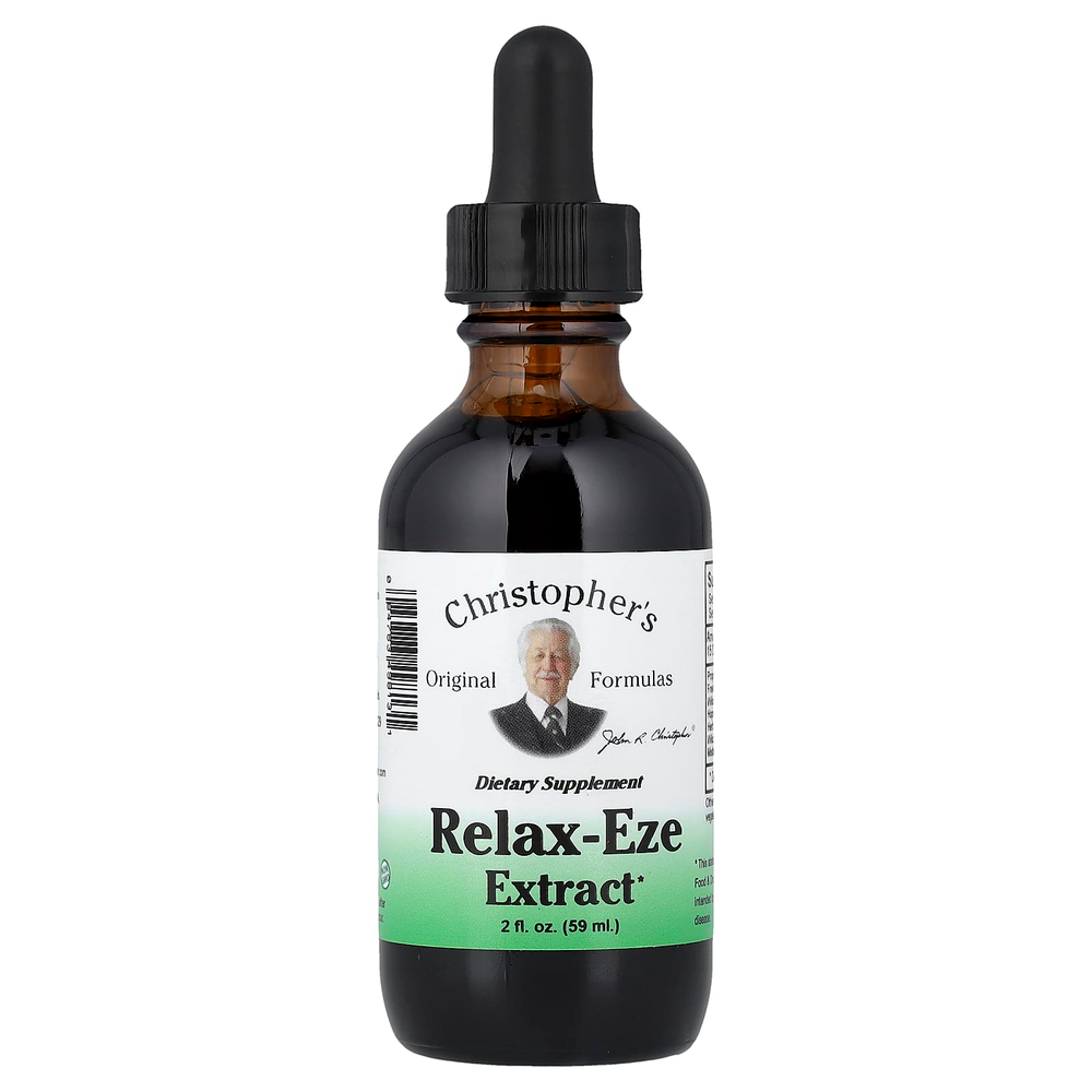Christopher's Original Formulas, Экстракт Relax-Eze, 59 мл (2 жидк. унц.)