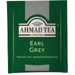 Чай чёрный Ahmad Tea Earl Grey 100 пакетиков (бергамот)