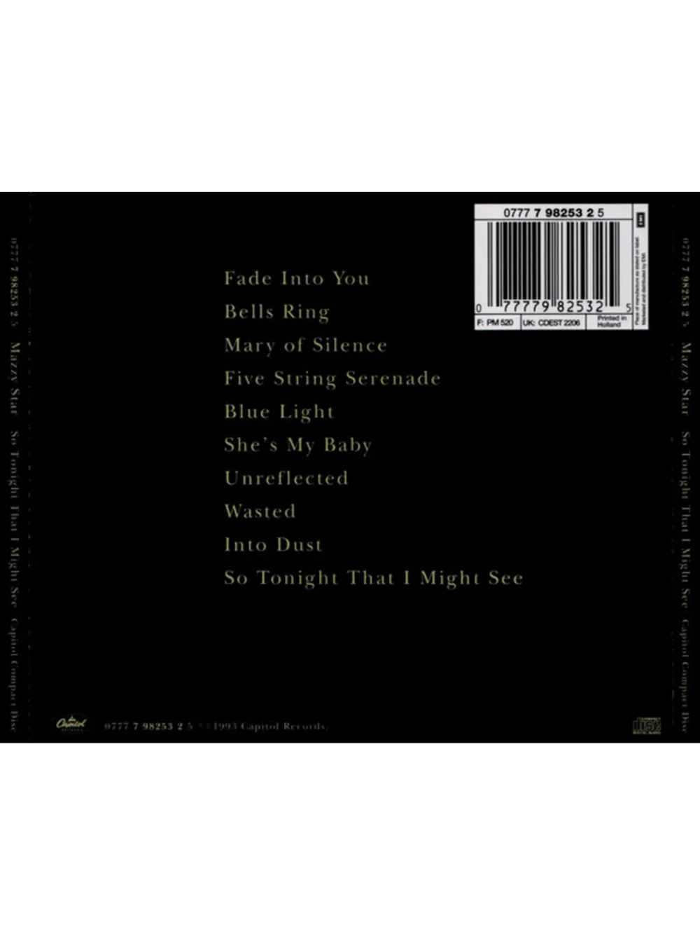 Mazzy Star — So Tonight That I Might See