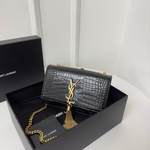 KATE SMALL ИЗ КОЖИ С ТИСНЕНИЕМ КРОКОДИЛА
