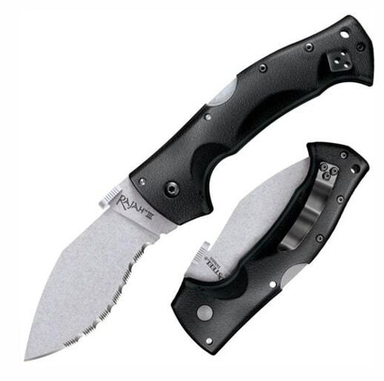 Складной нож Cold Steel "RAJAH III" Carpenter CTS® BD1 c клинком из стали CTS-BD1, рукоять Grivory (Griv-Ex)