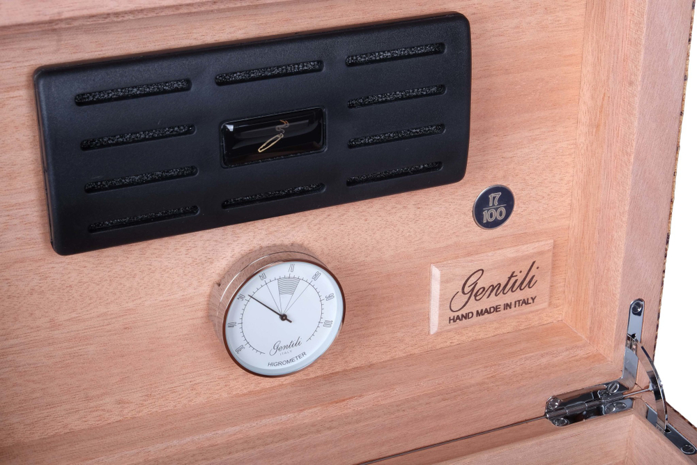 Хьюмидор Gentili на 40 сигар Limited Edition Croco Light