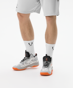 Кроссовки баскетбольные JÖGEL Playmaker, серый/оранжевый