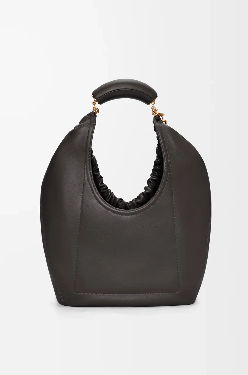 Loewe Средняя сумка-мешок Squeeze из мягкой кожи ягненка наппа, черный