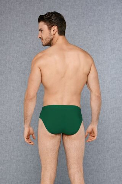 Набор из 3 трусов-брифов Doreanse Basic Cotton: зеленые, бордовые, синие (Размер: M) (Цвет: разноцветный)