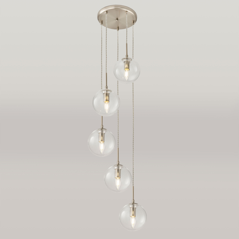Citilux Томми CL102051 Подвесной светильник Матовый Хром