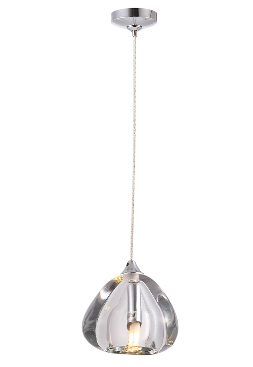Светильник подвесной Crystal Lux VERANO SP1 TRANSPARENT