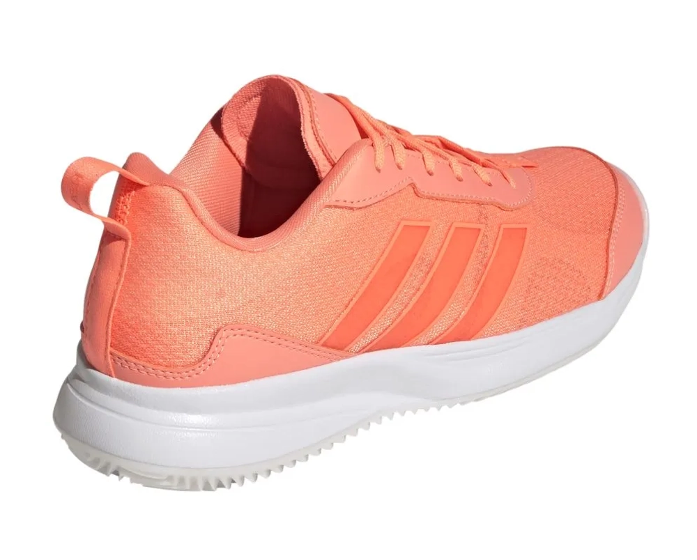 Женские теннисные кроссовки Adidas Avaflash - beam orange/beam orange/cloud white