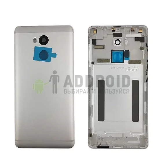 Задняя крышка для Xiaomi Redmi 4 (Silver)