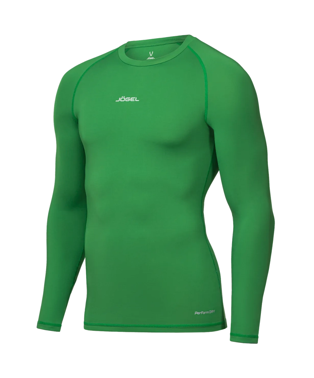 Футболка компрессионная с длинным рукавом CAMP PerFormDRY Baselayer LS Tee, зеленый