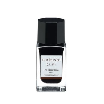 Чернила для перьевых ручек Pilot Iroshizuku Tsukushi коричневые 15мл (INK-15-TK)