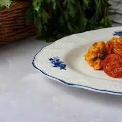 Блюдо овальное 35,2*22,4 см h2,5 см Blue Flower P.L. Proff Cuisine [1]