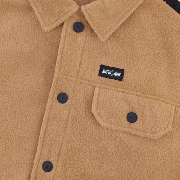 Флисовая рубашка Kusto Shirt (camel) артикул: - купить в магазине Дайс