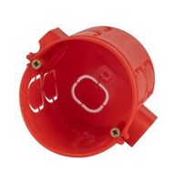 Коробка установочная для сплошных стен Hegel 68x62 мм