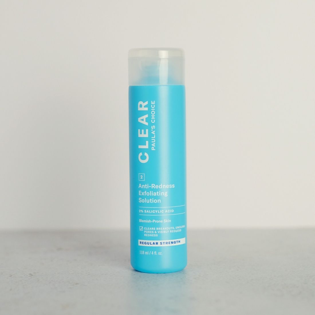 Ежедневный эксфолиант с 2% ВНА для лечения акне Clear Regular Strenght Anti-Redness Exfoliating Solution, 118мл