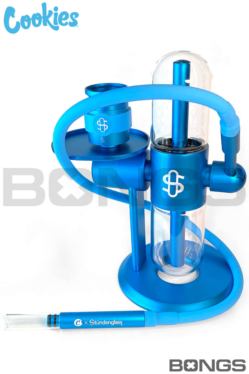 Cookies Stündenglass Kompact Gravity Infuser Blue Бонг и Кальян 2в1