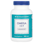 The Vitamin Shoppe, Омега 3-6-9`` 120 мягких таблеток