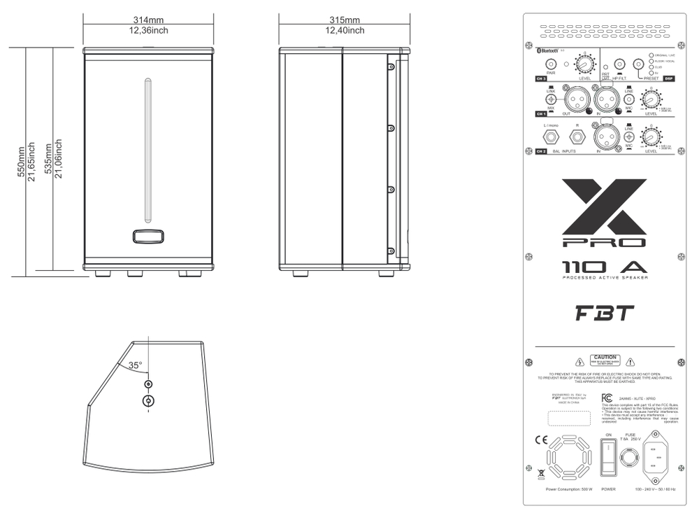 FBT X Pro 110A