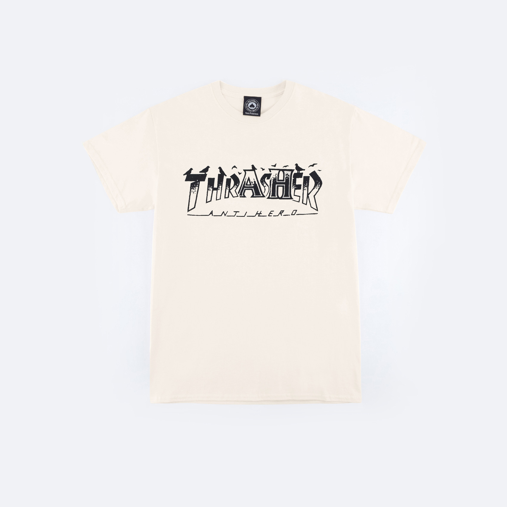 Футболка Thrasher Pigeon Mag T-Shirt (natural) артикул: - купить в магазине Дайс