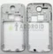 Задняя часть корпуса без крышки на Samsung S4 / i9500 (Silver)