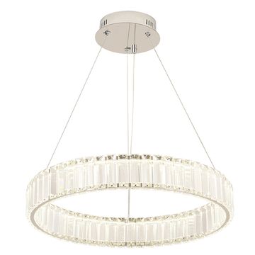 Хрустальная светодиодная люстра 50W 4000К Musika SP50W Led Chrome хром Crystal Lux