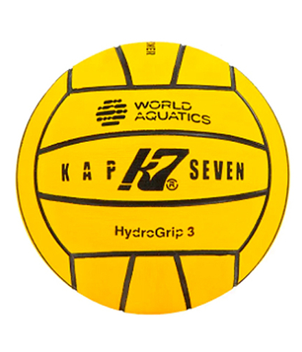 Ватерпольный мяч KAP7 WATER POLO BALL W.A. YELLOW SIZE 3 Размер 3 для детей