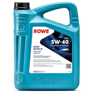 HIGHTEC SYNT RS SAE 5W-40 HC-D ROWE моторное масло