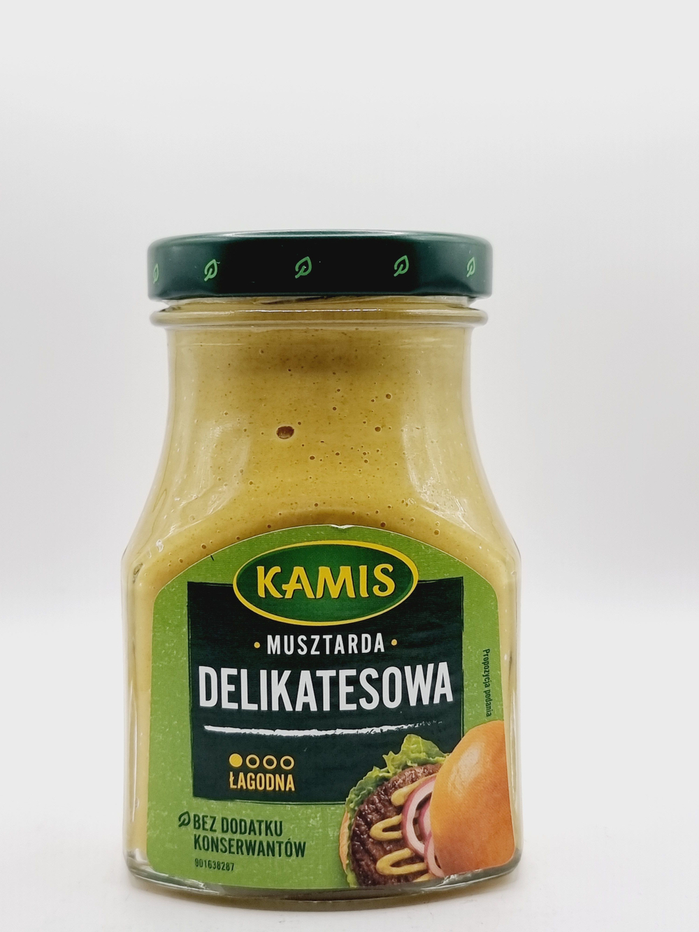 Горчица Kamis Delikatesowa Деликатесная,185 г (Польша)