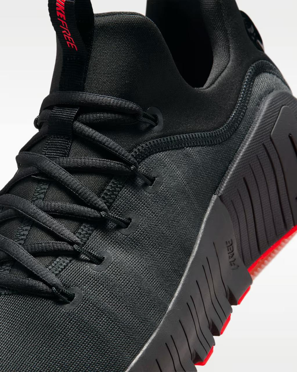 Кроссовки мужские Nike Free Metcon 6 (Черно-Красные)