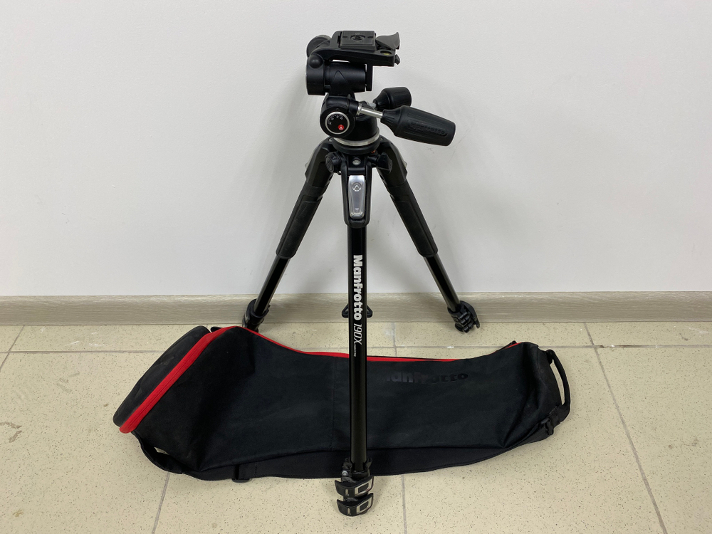 Manfrotto 190X + Manfrotto 804RC2 алюминиевый сплав