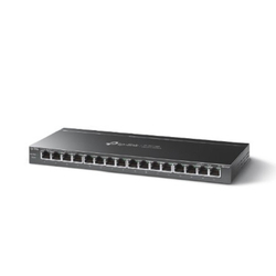 Коммутатор TP-Link TL-SG116P Настольный коммутатор с 16 гигабитными портами PoE+