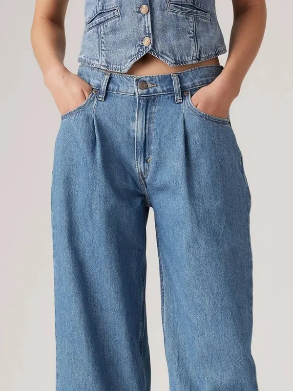 Джинсы женские LEVI'S BAGGY DAD WIDE LEG CAUSE AND EFFECT