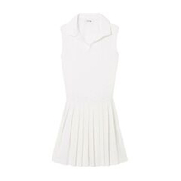 Теннисное платье Lacoste Ultra Dry Tennis Heritage with Liner - white