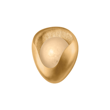 Corbett Hina Wall Sconce, 22 cm, Vintage Gold Leaf