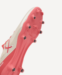 Бутсы футбольные JOGEL Warrior FG Pro, бежевый/ розовый