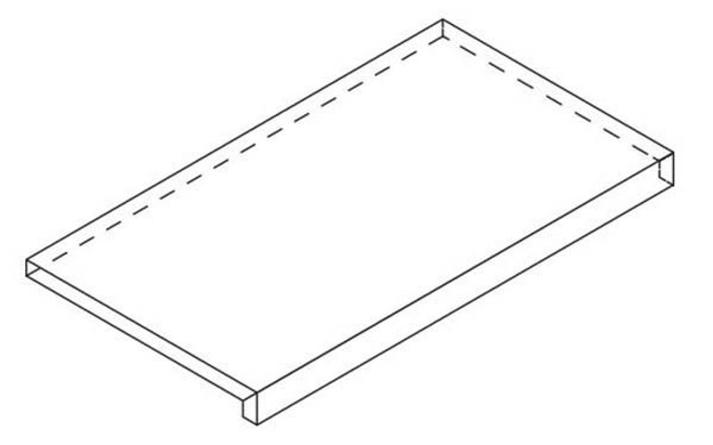 Фронтальная ступень TITANIO X2 SCAL.FRONT Nat.